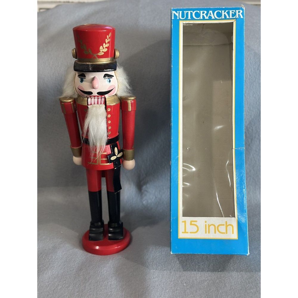 Nutcracker Suite 15" Nutcracker Hand Painted Wood Nutcracker